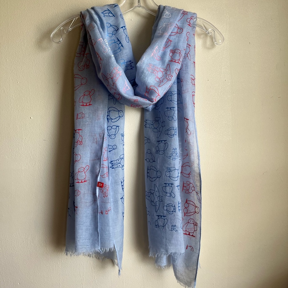 Disney Baymax Patriotic Scarf